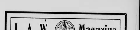 L.A.W. Magazine interior nameplate