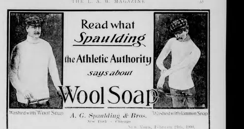 A. G. Spaulding & Bros. Wool Soap advertisement