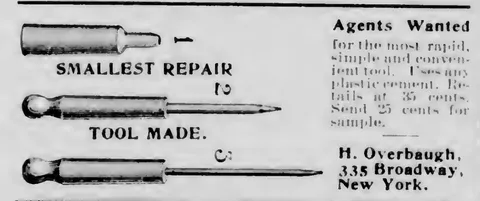 Smallest Repair tool advertisement