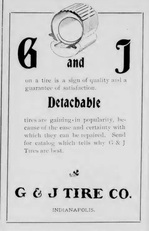 G & J Tire Co., Detachable Tires
