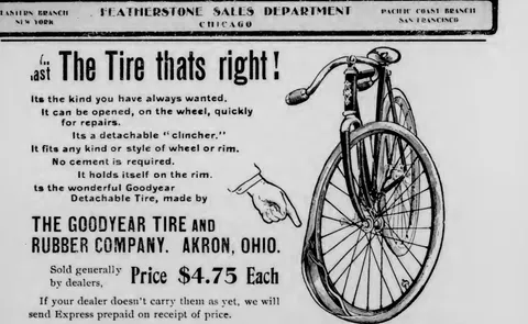 Goodyear detachable clincher tire