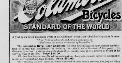 Columbia Bicycles, Standard of the World