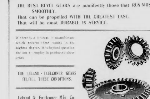 Leland-Faulconer bevel gears