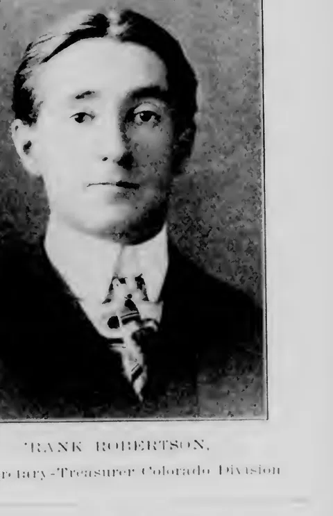 Frank Robertson portrait