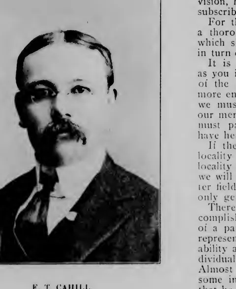 F. T. Cahill portrait