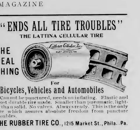 Lattina Cellular Tire advertisement