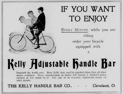 Kelly Adjustable Handle Bar advertisement