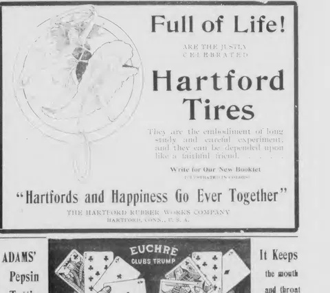 Hartford Tires advertisement