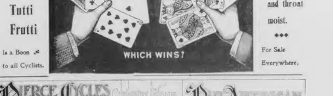 Adams' Pepsin Tutti Frutti advertisement