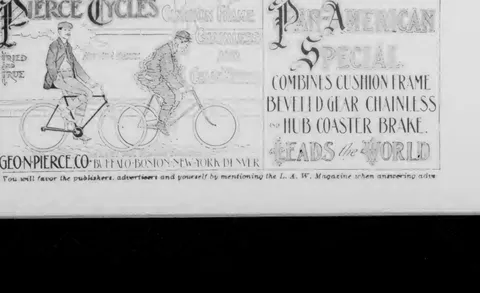 Pierce Cycles and Pan-American Special advertisement