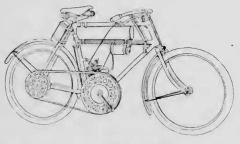 Arnault motor bicycle illustration