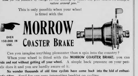 Morrow Coaster Brake advertisement
