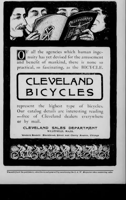 Cleveland Bicycles advertisement
