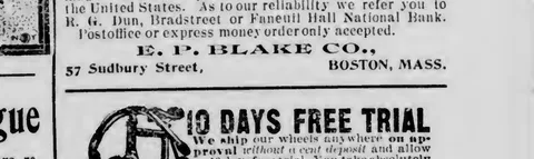 Mead Cycle Co. bicycle advertisement