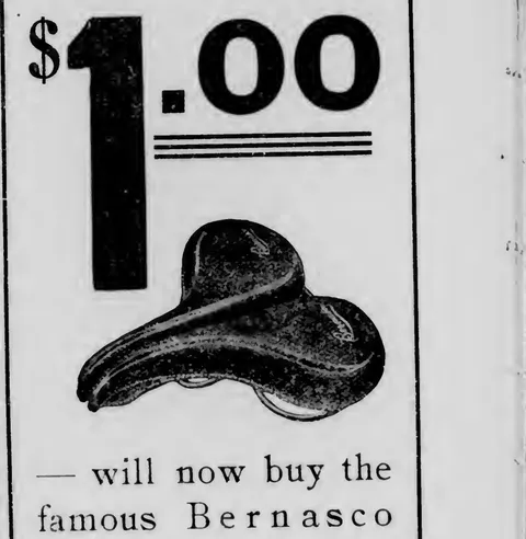 Bernasco Saddle advertisement