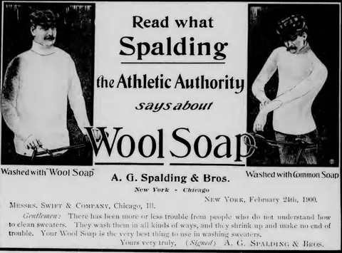 Wool Soap, A.G. Spalding & Bros.