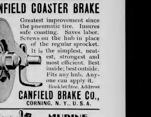 $4 Canfield Coaster Brake