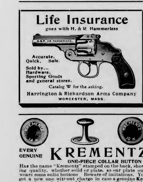 Harrington & Richardson Hammerless Revolver