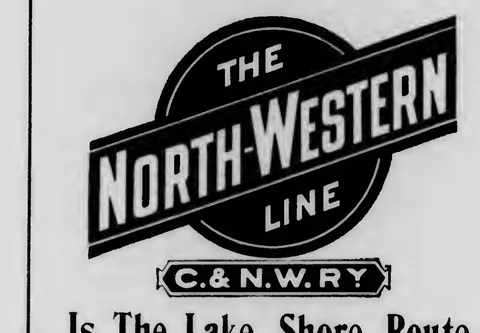 Chicago & North Western Railway "North-Western Line" emblem