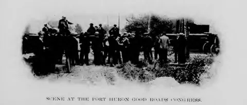 Scene at the Port Huron Good Roads Congress