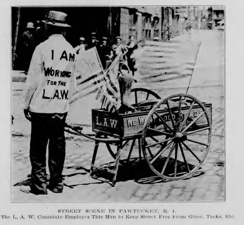 Street Scene in Pawtucket, R.I.