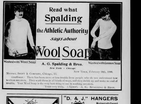 A. G. Spalding & Bros., Wool Soap
