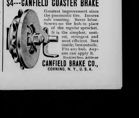 $4 Canfield Coaster Brake