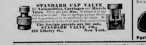 Standard Cap Valve
