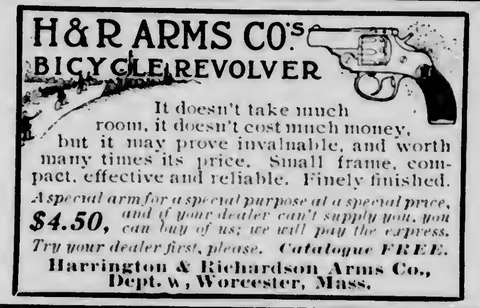 H. & R. Arms Co., Bicycle Revolver