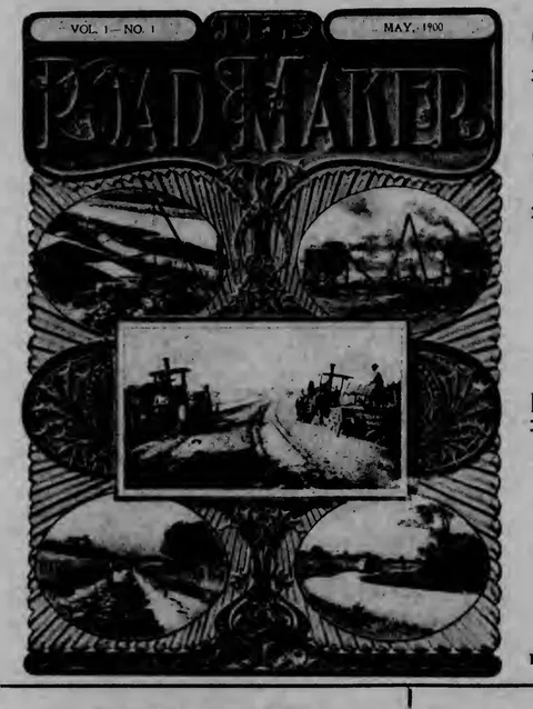 The Road Maker, magazine cover