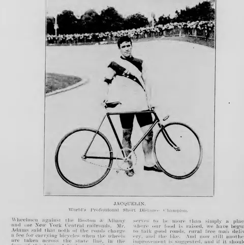 Jacquelin, World's Professional Short Distance Champion