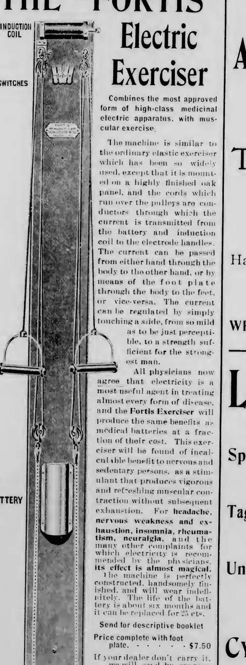 The Fortis Electric Exerciser