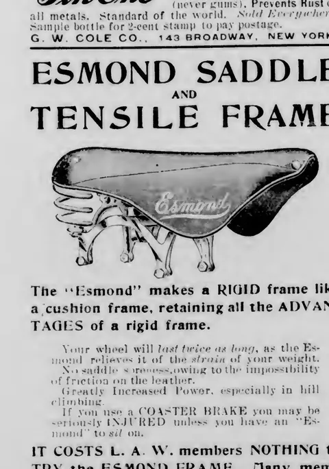 Esmond Saddle and Tensile Frame