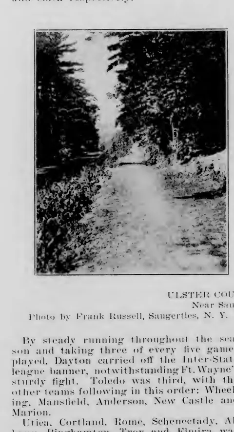 Ulster County sidepaths, near Saugerties, N. Y. (view 1)