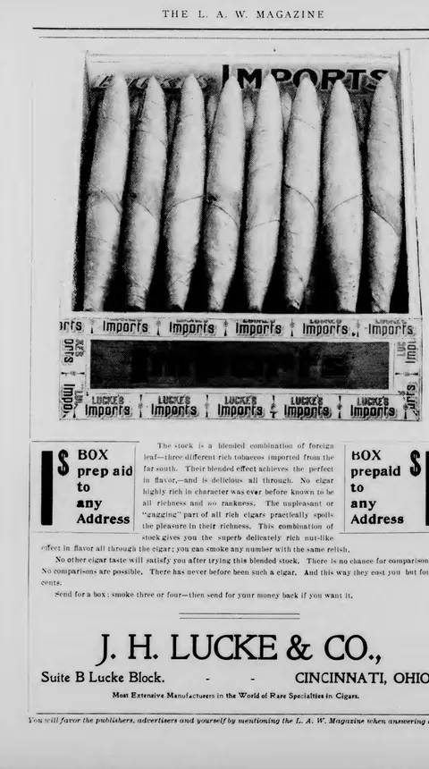 J. H. Lucke & Co. imported cigars