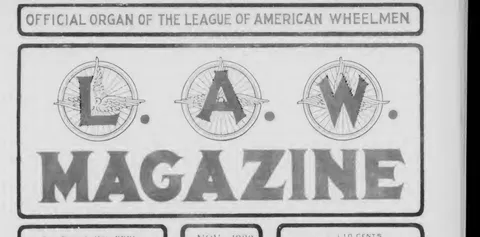 L.A.W. Magazine title-piece