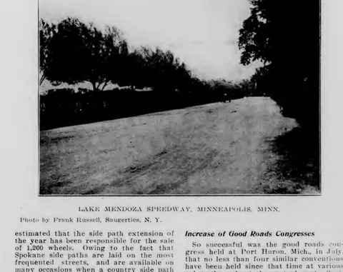 Lake Mendoza Speedway, Minneapolis, Minn.
