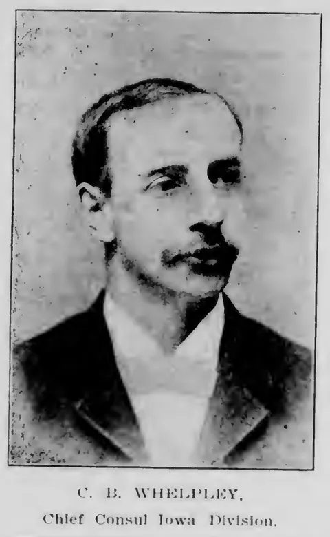 C.B. Whelpley, Chief Consul Iowa Division