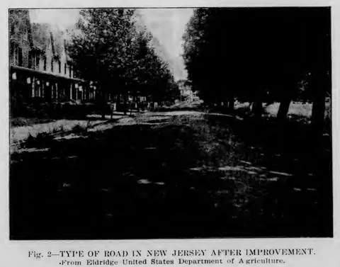 Type of road in New Jersey after improvement