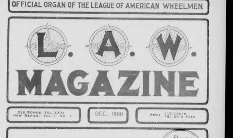 L.A.W. Magazine title-piece