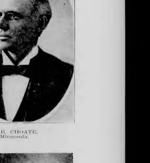 A.B. Choate, Minnesota, possible presidential candidate