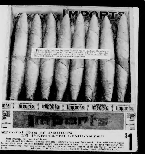 Lucke's Imports cigars, Special Box of Proofs