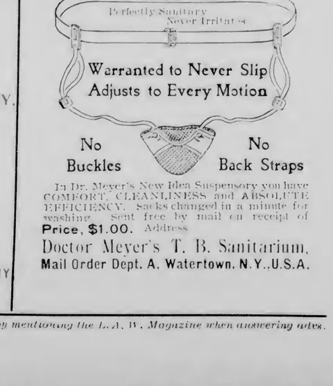 Dr. Meyer's Bicycle Suspensory