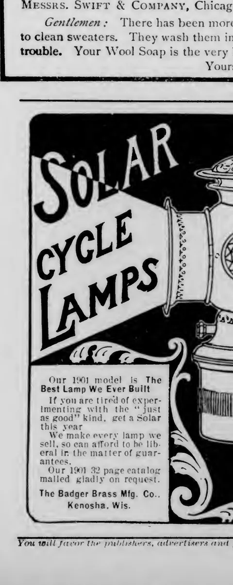 Solar Cycle Lamps