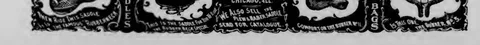 Trade dealer marks advertising strip