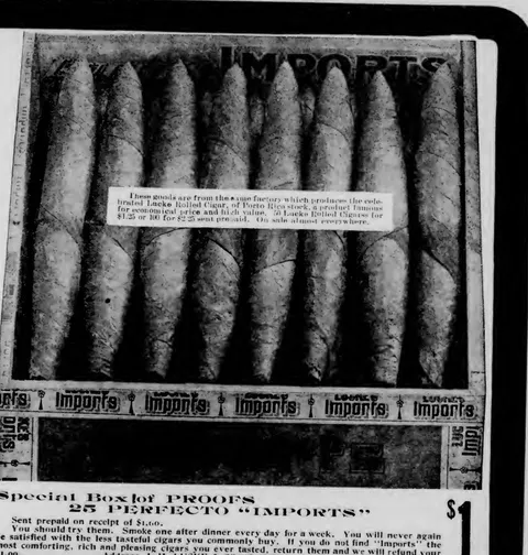 J.H. Lucke & Co. Imports cigars