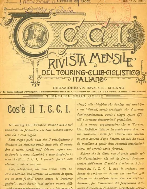 Le Vie d'Italia, testata della Rivista Mensile del T. C. C. I.