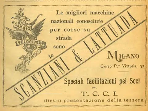Scanziani & Lattuada, Cambio, Velocipedi, Riparazioni