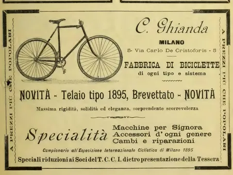 C. Ghianda, Fabbrica di Biciclette