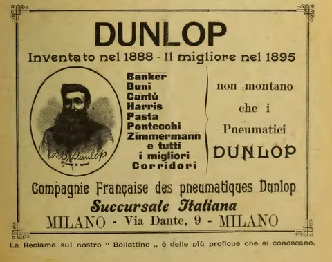 Dunlop, Compagnie Française des Pneumatiques Dunlop, Succursale Italiana